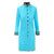 Turquoise Verdon Linen Nehru Jacket