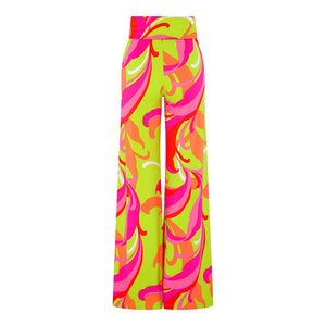 Tutti Frutti Wide Stretch Flare Trousers