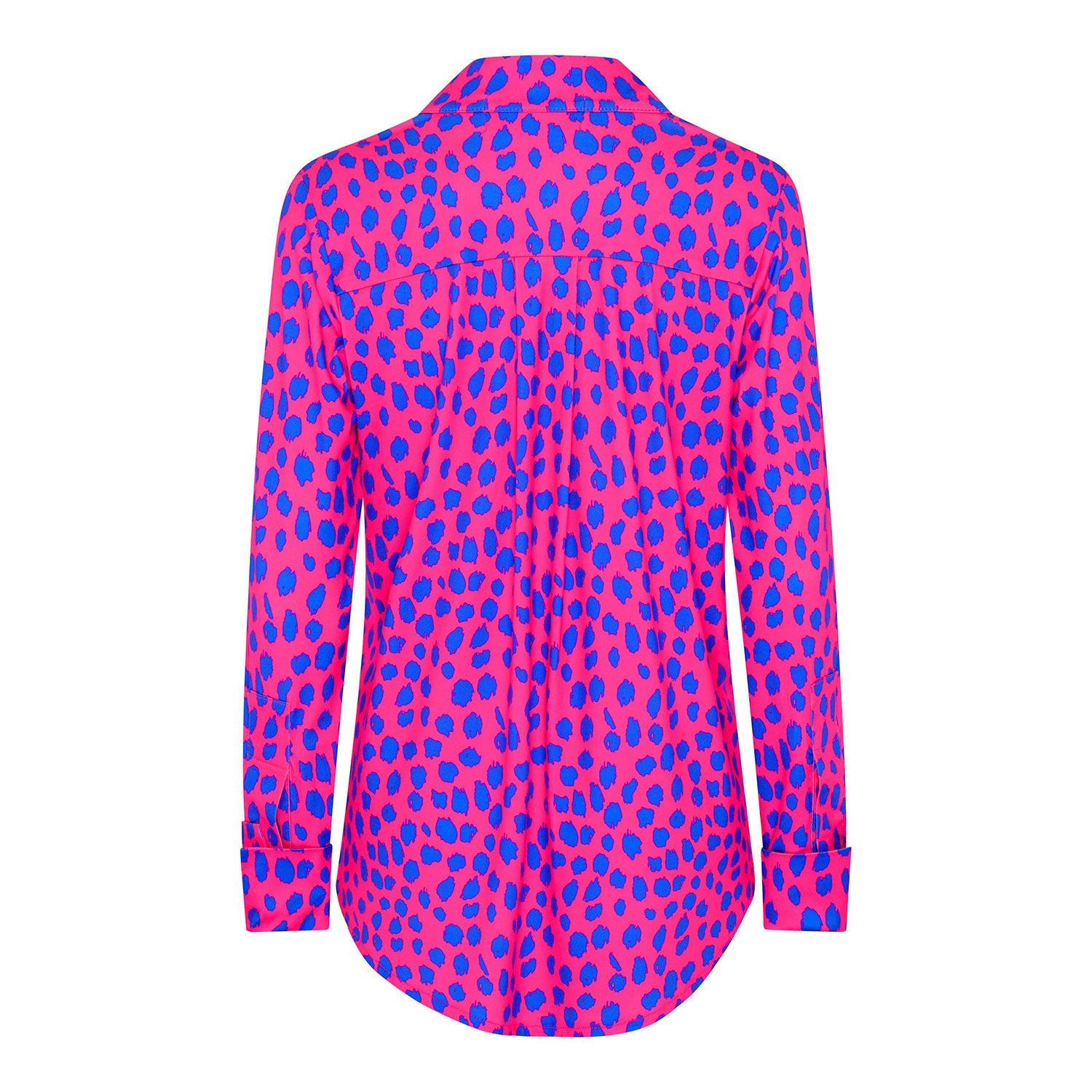 Wild Orchid Print Santorini Shirt