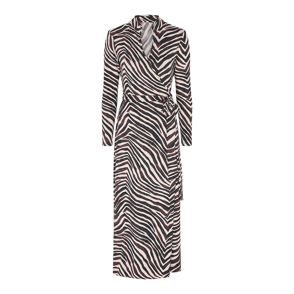 Zebra Zanzibar Wrap Dress Beatrice von Tresckow Designs