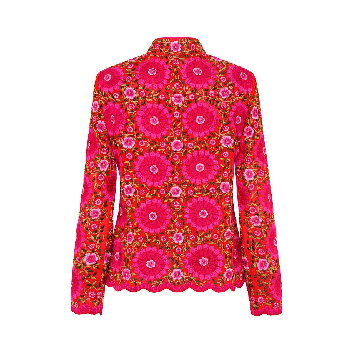 Orange/Pink Embroidered Rosalie Jacket