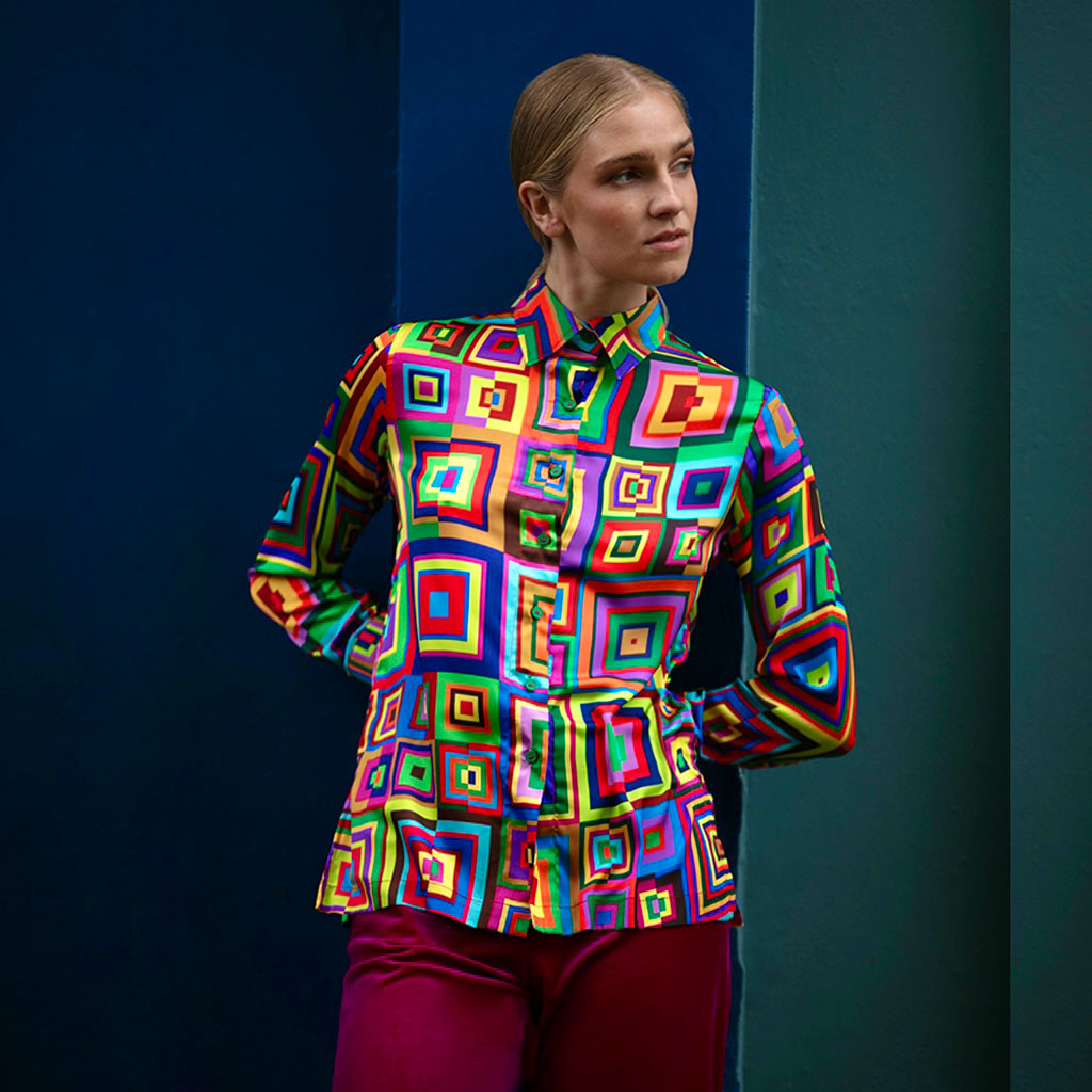 Geometric Kandinsky Michael Shirt