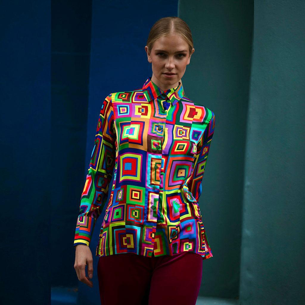 Geometric Kandinsky Michael Shirt