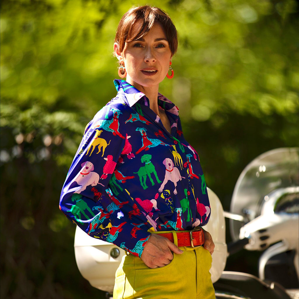 Navy Poochies Michael Shirt