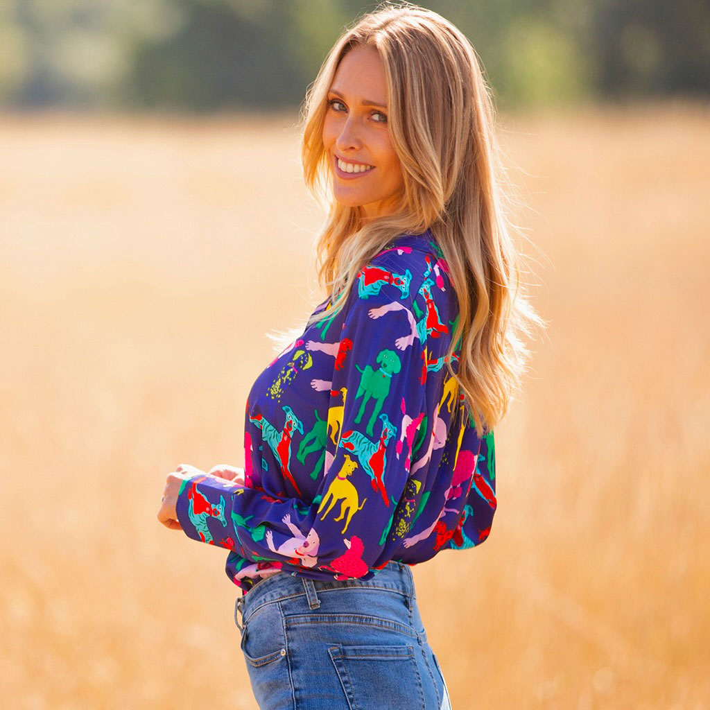 Navy Poochies Michael Shirt