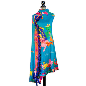 Radiant Poochies Stilvoll Wool Shawl