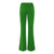 Green Flared Trousers