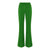 Green Flared Trousers