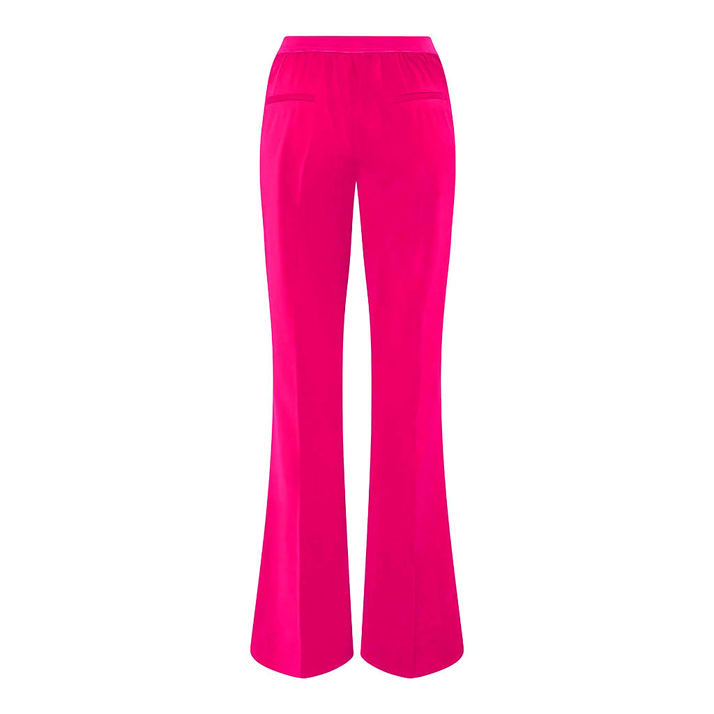 Pink Flared Trousers
