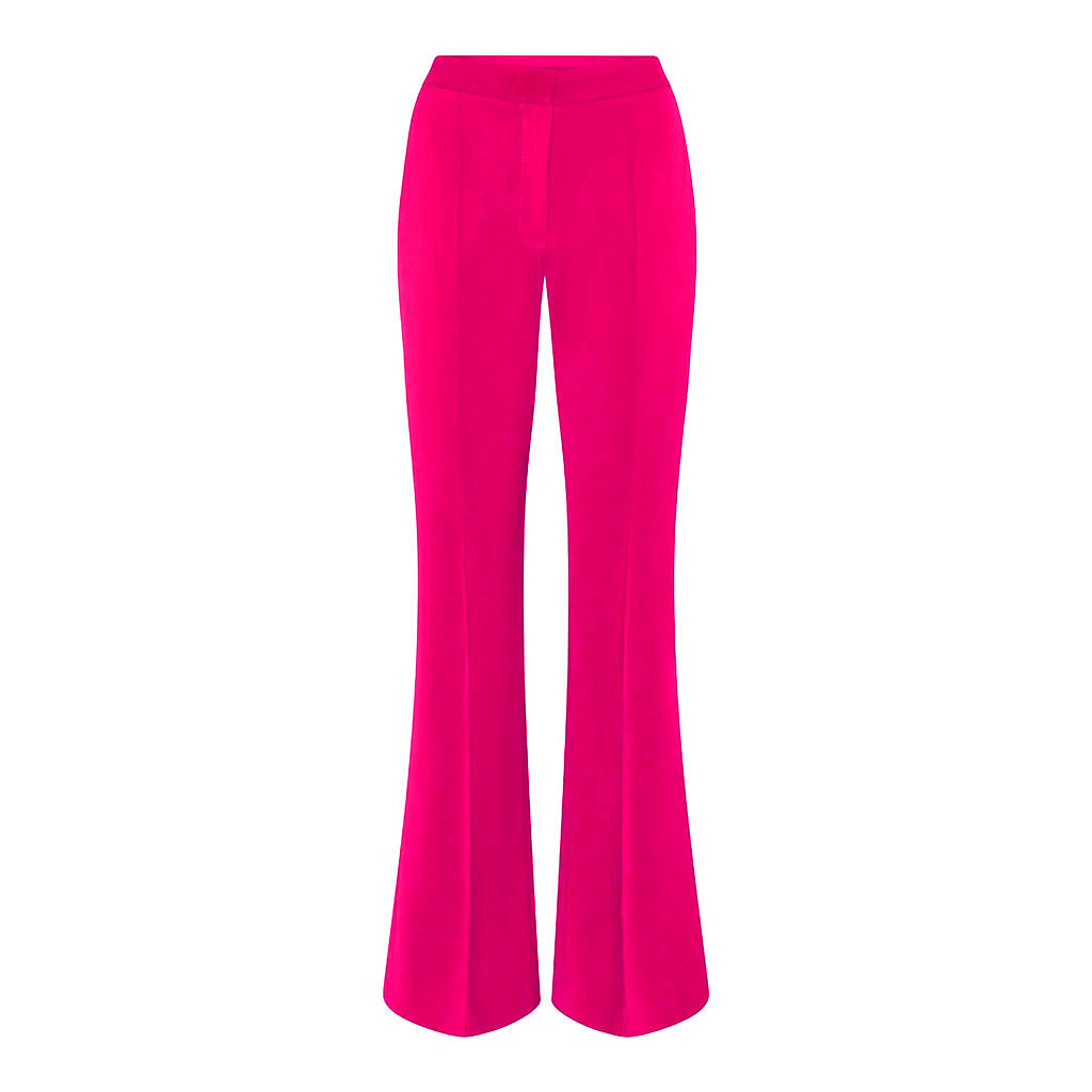 Pink Flared Trousers