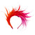 Pink/Orange Feather Halo Headband